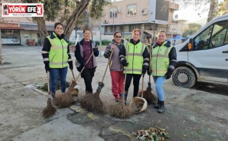 Buharkent’in temizliği kadınlara emanet