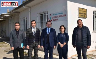 Kocagür Sağlık Evi’nde verilen hizmetler yerinde incelendi