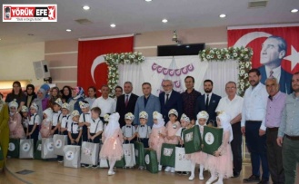 Bozdoğan’da 4-6 yaş Kur’an Kursu öğrencilerinden yıl sonu etkinliği