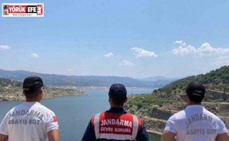 Barajlarda kıyı denetimi yapıldı