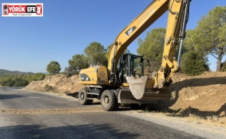 Karacaören’de yol genişletme ve asfalt yenileme çalışması başladı