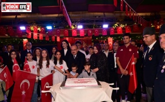 Aydın’da Cumhuriyet coşkusu resepsiyonla taçlandı
