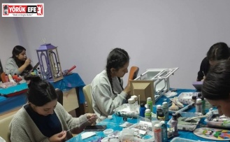 Sultanhisar’da yurtta kalan öğrenciler, yeteneklerini keşfediyor