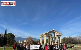 Gençler, ’Dünya Mirası’ Afrodisias’ı gezdi