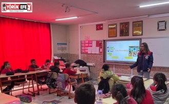 Salavatlı İlkokulu’nda öğrencilere gıda bilinci eğitimi