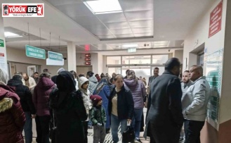 Aydın soğuğa dayanamadı, vatandaşlar hastaneye akın etti