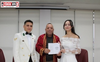 Bozdoğan’da 2025 yılında 161 çift "Evet" dedi