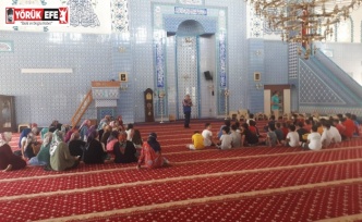 AFAD Aydın İl Müdürlüğü’nden cami cemaatine afet eğitimi