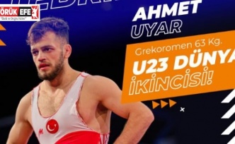 ADÜ öğrencisi Uyar, 23 Yaş Altı Dünya Güreş Şampiyonası’nda ’dünya ikincisi oldu