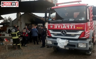Söke’deki ev yangınında bir kişi öldü