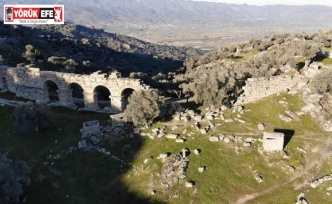 Alinda Antik Kenti bakanlıktan gelecek müjdeli haberi bekliyor