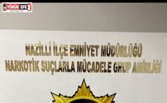 Nazilli’de uyuşturucu operasyonu
