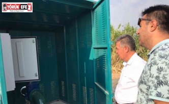 Buharkent’te ilk sondaj kuyusu devreye girdi