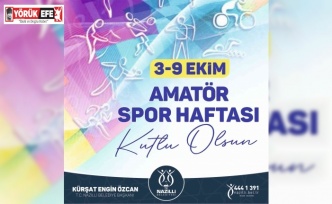 Başkan Özcan, Amatör Spor Haftası’nı kutladı