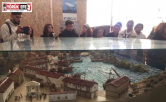 ADÜ Turizm Fakültesi öğrencileri Urla’yı gezdi