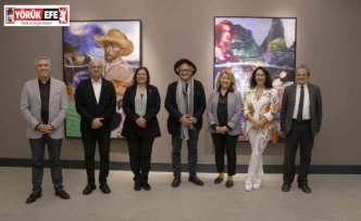 Ressam Bedri Baykam’ın ‘Metamorfoz / Dönüşüm’ sergisi, Ada Modern Sanat Galerisi’nde