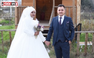 Etiyopya’da tanıştılar, Karpuzlu’da evlendiler