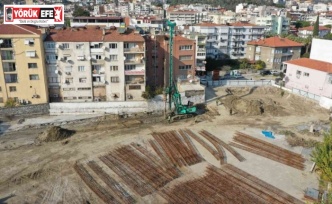 Söke Otoparkı’nın yapımı tüm hızıyla devam ediyor
