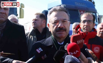 Aydın’dan 154 yardım tırı afet bölgelerine gönderildi