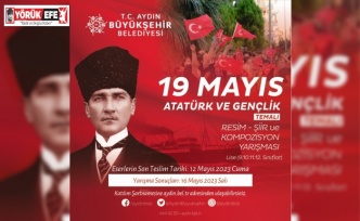 Aydın Büyükşehir Belediyesi’nden ’19 Mayıs Atatürk ve Gençlik’ temalı yarışma