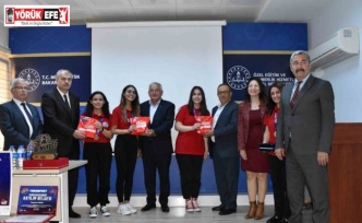 Aydın Ticaret Borsası, Türkiye birincisi BİLSEM öğrencilerini ödüllendirdi