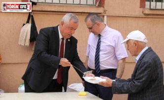 Efeler Ziraat Odası’ndan bin 500 kişilik keşkek ve pilav hayrı