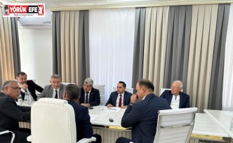 Aydınlı heyet Özbekistan’a çıkarma yaptı