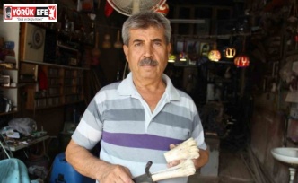 Kemal Usta, atık hayvan kemiklerini sanata dönüştürüp ekonomiye kazandırıyor