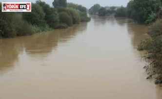 Menderes Nehri’ndeki su seviyesi eski haline geri döndü