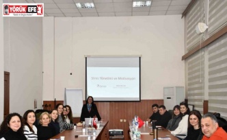 Aydın Ticaret Borsası’nda ’Stres Yönetimi ve Motivasyon’ eğitimi düzenlendi