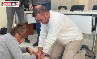 Söke Belediyesi Personeline İlk Yardım Eğitimi verildi