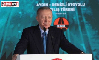 Cumhurbaşkanı Erdoğan: “Biz 22 yıldır Türkiye’yi büyütmek ve kalkındırmak için çalışıyoruz”