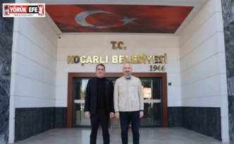Söke Belediye Başkanı Arıkan, Koçarlı Belediye Başkanı Arıcı ile görüştü