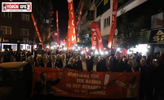 CHP Aydın  İmamoğlu için Yine Alanlarda