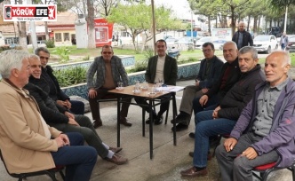 Koçarlı Belediye Başkanı Arıcı, Yeniköy Mahallesi sakinleri ile bir araya geldi