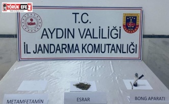 Kuyucak’ta şüpheli araçta uyuşturucu ele geçirildi