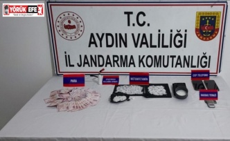 Nazilli’de jandarma ekiplerinden uyuşturucu operasyonu: 1 tutuklama