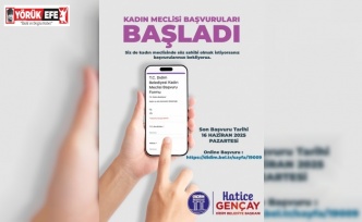 Didim’de Kadın Meclisi başvuruları başladı