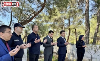 Karacasu şehidini unutmadı