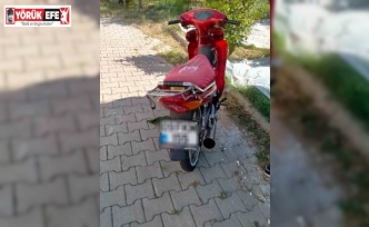 Sahte plakalı motosiklet sürücüsüne 74 bin lira ceza