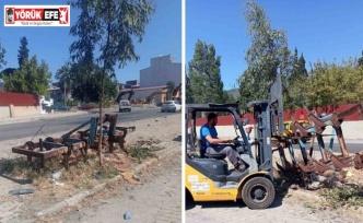 Söke Belediyesi’nden hurda araçlara müdahale