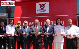 Aydın’ın ilk Et ve Süt Kurumu Mağazası İncirliova’da hizmete girdi