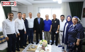 İncirliova protokolü gazi Çalışkan’ı unutmadı