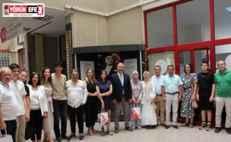 Müdür Özcan, il birincilerini ağırladı