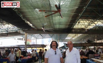 Sultanhisar’da pazarcı esnafı rahat nefes alacak