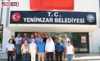 Yenipazar Belediye Başkanı Ercan, AK Parti ilçe teşkilatını ağırladı
