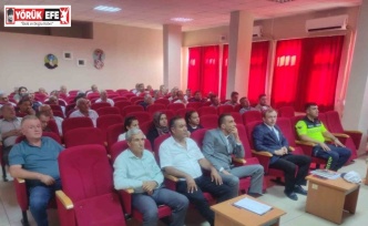 Karacasu’da okul servisi eğitimi