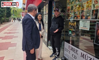 Başkan Yetişkin Her Yerde Her Koşulda Vatandaşla İç İçe