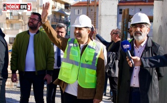 KUŞADASI’NIN VİZYON POROJESİ HIZLA YÜKSELİYOR