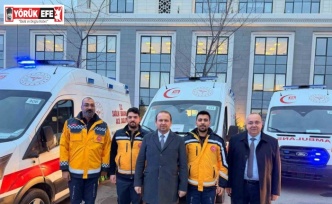 Aydın’a tahsis edilen yeni ambulanslar hizmet için yola çıktı